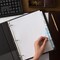 Avery 5 Tab Dividers for 3 Ring Binder, Easy Print & Apply Clear Label Strip, Index Maker Customizable White Tabs, 50 Sets (11556)
